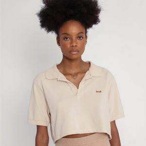 Vintage Le Tigre Cropped Polo